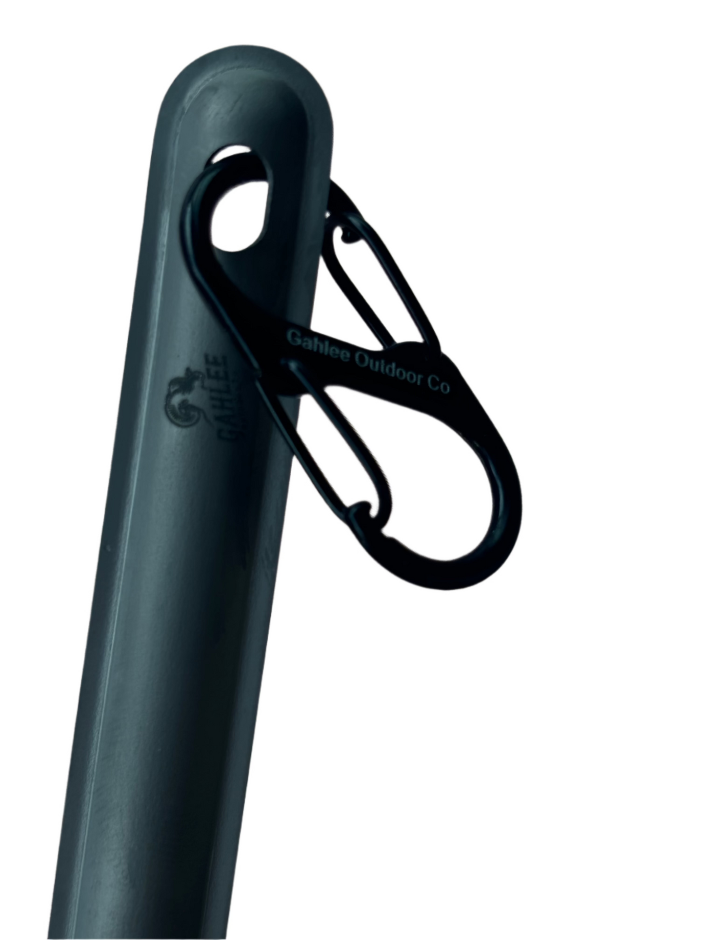 Titanium Long Handle Spoon Polished Bowl with S-Shaped Clip