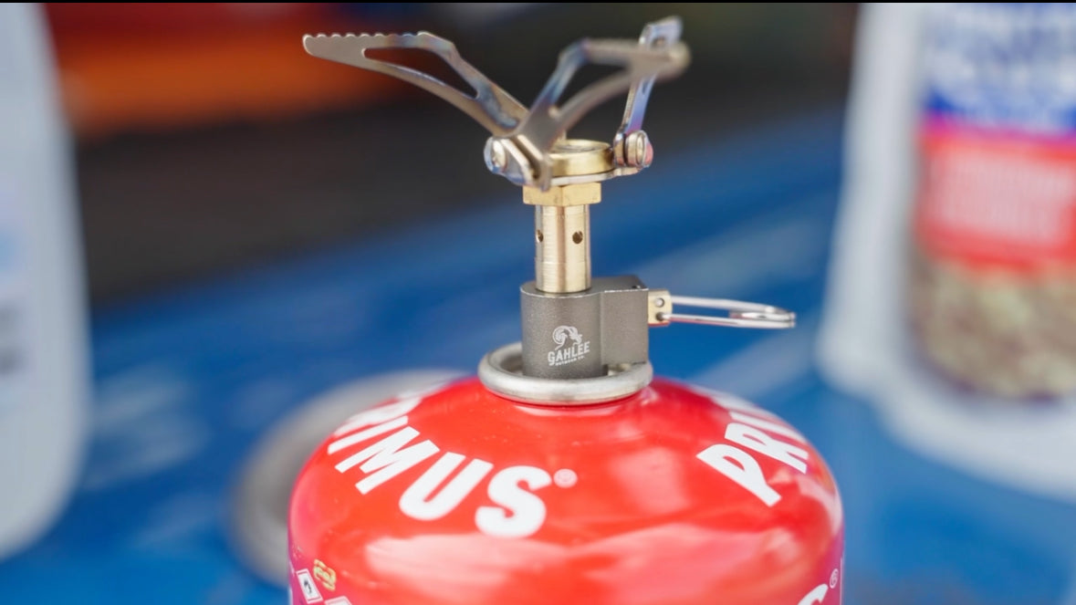 Portable folding camping stove